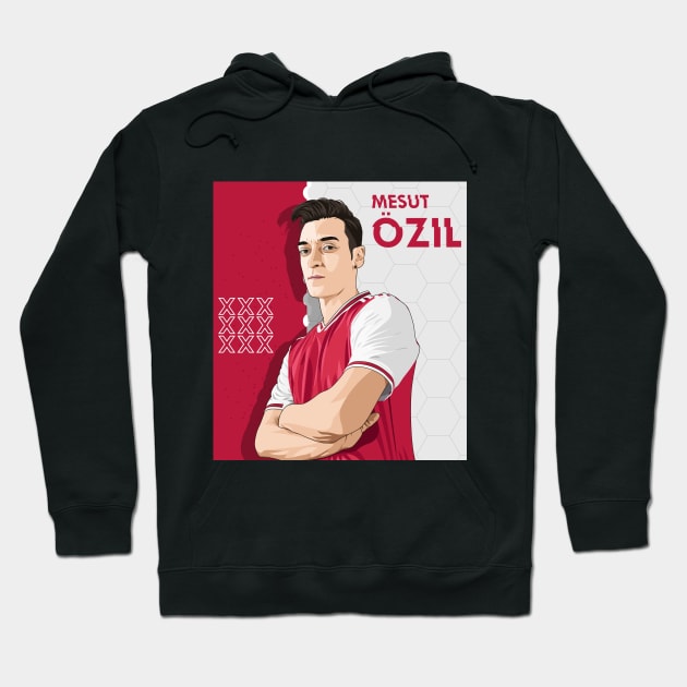 Mesut Ozil Hoodie by Ades_194